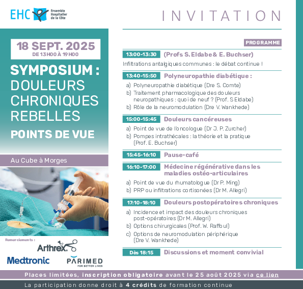 Programme symposium antalgie 2025