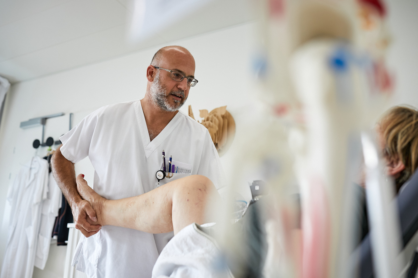 Consultation orthopédique du genou à l'EHC